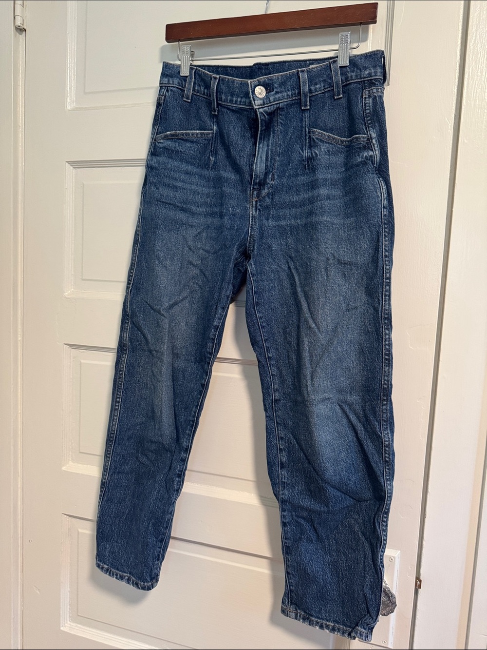 AYR Women's the beat Jeans in Indigo Blue Denim